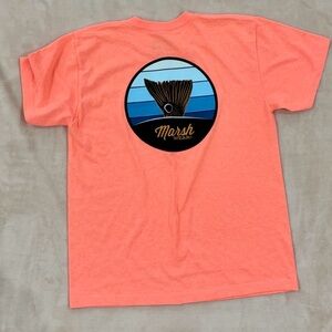 Boys Marsh Wear Coral T-Shirt with Graphic